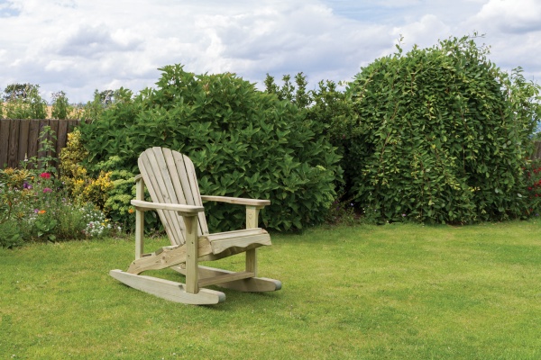NEW LILY ROCKING CHAIR WOODEN PRESSURE TREATED (0.72 x 1.14 x 0.99m)